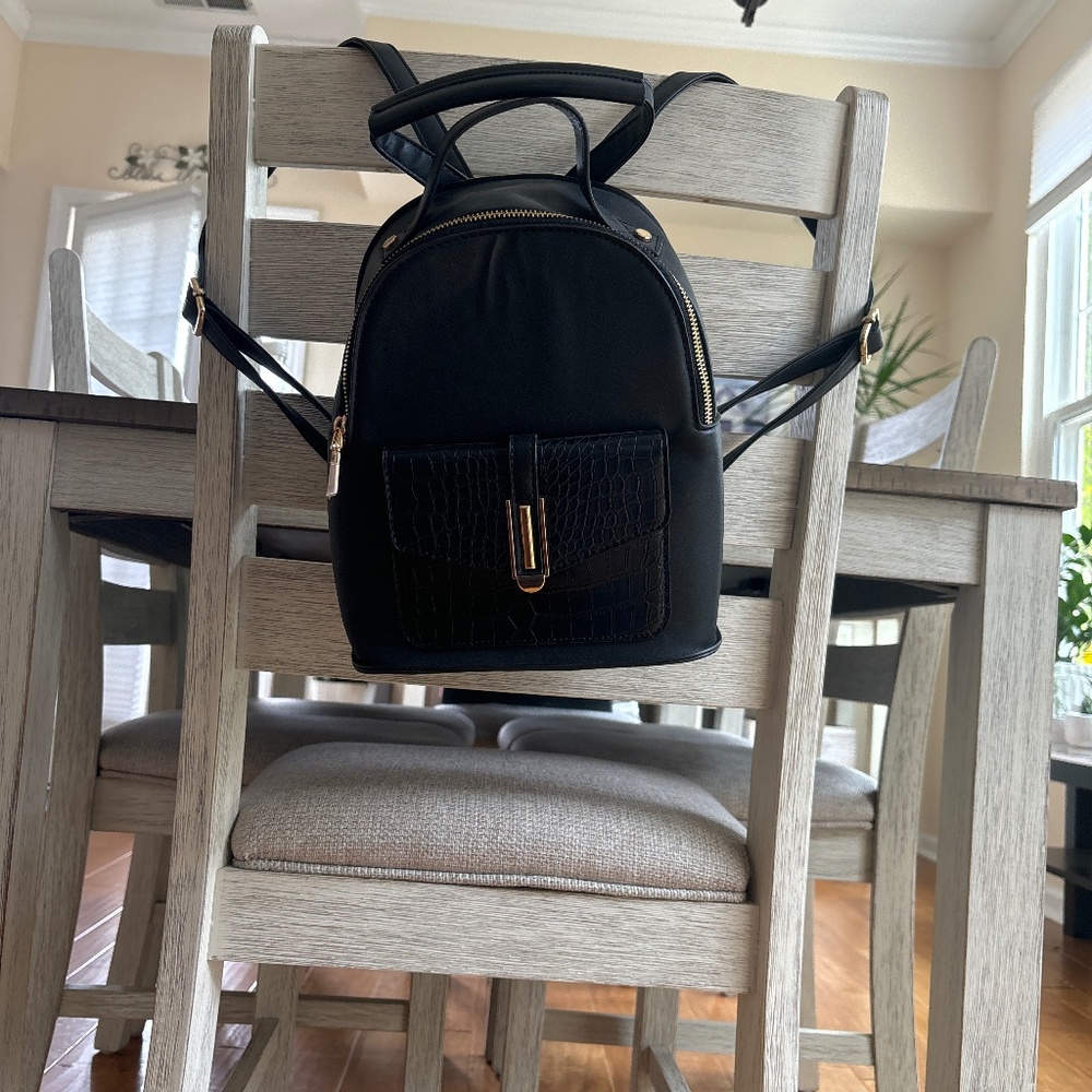 Black Small Backpack (still has original inner packing)